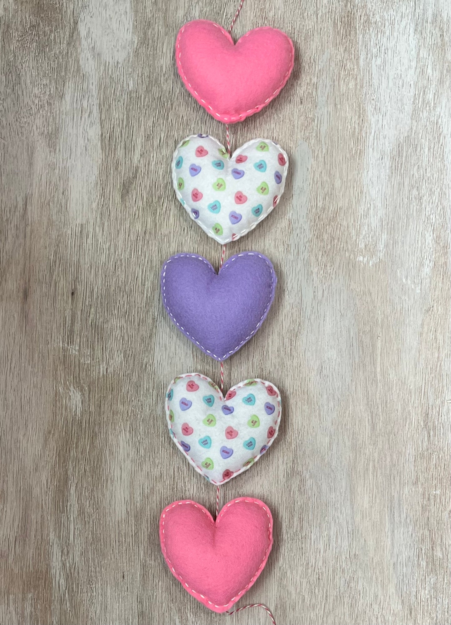 Conversation Hearts - Vertical