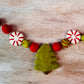 Small Holiday Felt Garlands