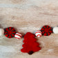 Small Holiday Felt Garlands